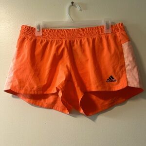 Orange Adidas Shorts